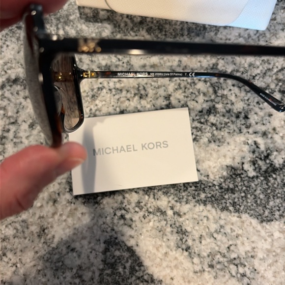 Michael Kors MK2059 Kate Sunglasses Brown Gradient Lenses Women’s Case Authentic - Picture 4 of 8